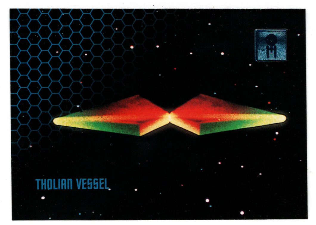 Tholian Vessel (Trading Card) - 30 Years of Star Trek - Phase One - 1995 Skybox # 16 - Mint
