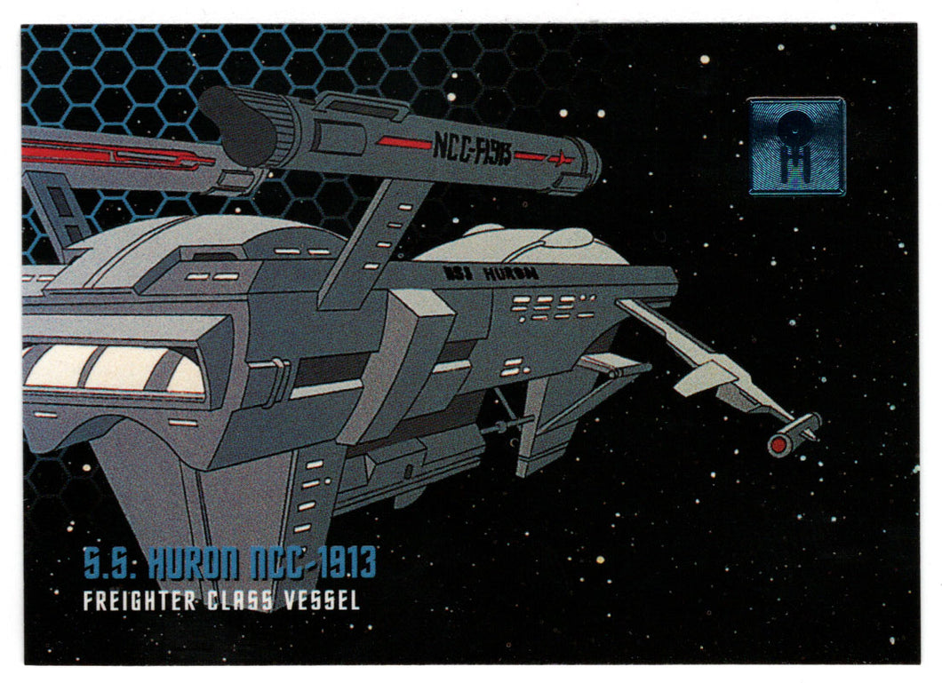 S.S. Huron (Trading Card) - 30 Years of Star Trek - Phase One - 1995 Skybox # 19 - Mint
