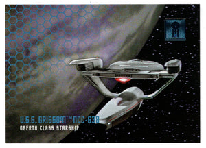 U.S.S. Grissom (Trading Card) - 30 Years of Star Trek - Phase One - 1995 Skybox # 24 - Mint