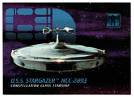 U.S.S. Stargazer (Trading Card) - 30 Years of Star Trek - Phase One - 1995 Skybox # 28 - Mint