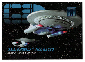 U.S.S. Phoenix (Trading Card) - 30 Years of Star Trek - Phase One - 1995 Skybox # 36 - Mint