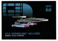 U.S.S. Sutherland (Trading Card) - 30 Years of Star Trek - Phase One - 1995 Skybox # 39 - Mint