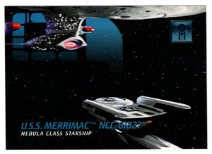 U.S.S. Merrimac (Trading Card) - 30 Years of Star Trek - Phase One - 1995 Skybox # 40 - Mint