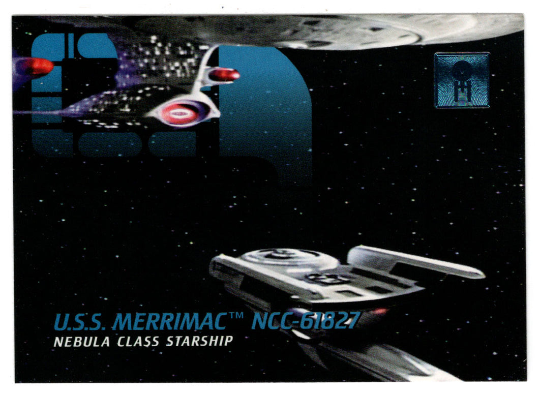 U.S.S. Merrimac (Trading Card) - 30 Years of Star Trek - Phase One - 1995 Skybox # 40 - Mint