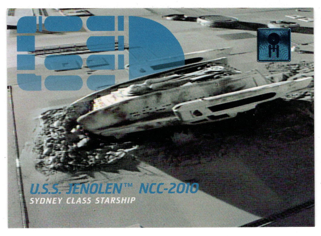 U.S.S. Jenolen: NCC-2010 (Trading Card) - 30 Years of Star Trek - Phase One - 1995 Skybox # 41 - Mint