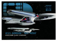 U.S.S. Gorkon (Trading Card) - 30 Years of Star Trek - Phase One - 1995 Skybox # 43 - Mint