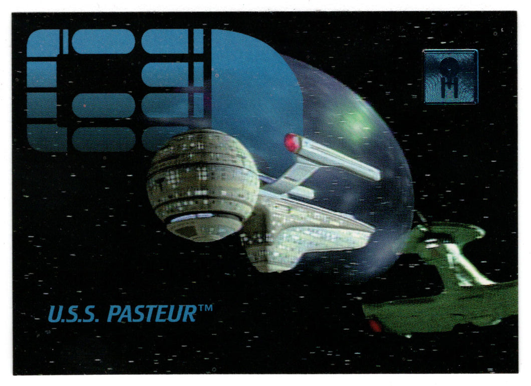 U.S.S. Pasteur (Trading Card) - 30 Years of Star Trek - Phase One - 1995 Skybox # 45 - Mint