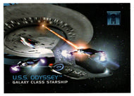 U.S.S. Odyssey (Trading Card) - 30 Years of Star Trek - Phase One - 1995 Skybox # 49 - Mint