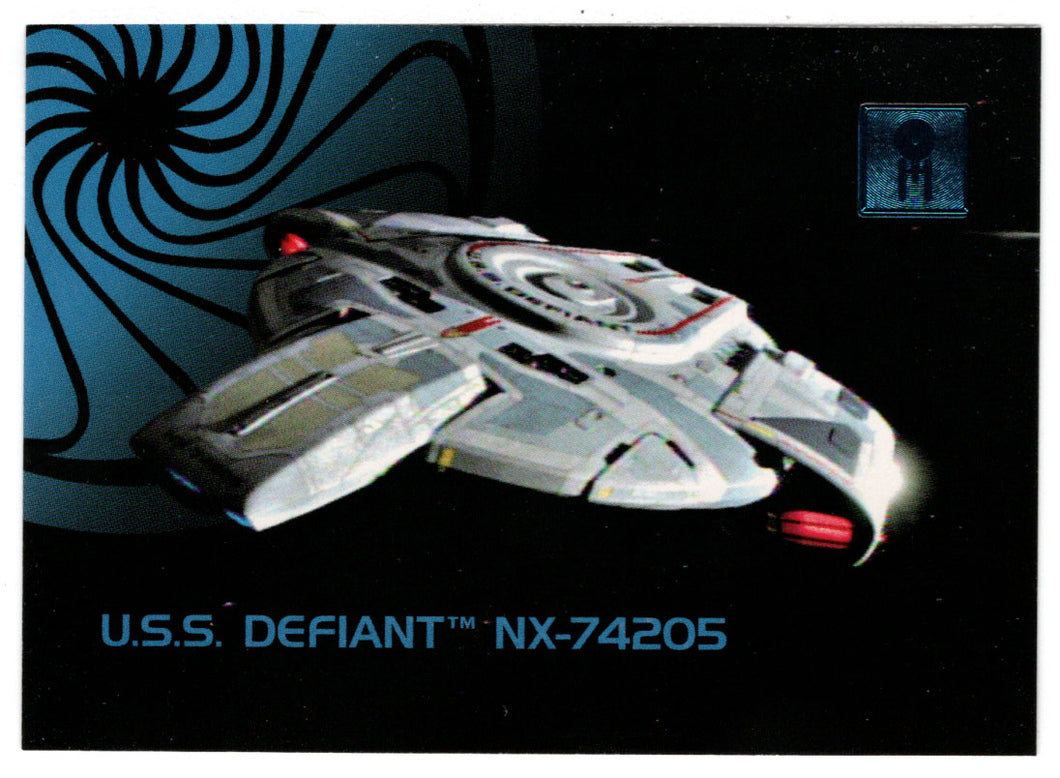 U.S.S. Defiant (Trading Card) - 30 Years of Star Trek - Phase One - 1995 Skybox # 50 - Mint