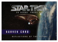 Survey Card (Trading Card) - 30 Years of Star Trek - Phase One - 1995 Skybox # NNO - Mint