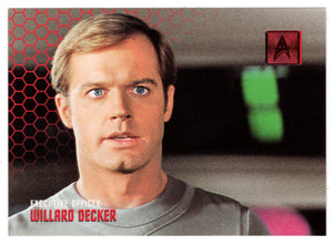 Personnel - Willard Decker (Trading Card) - 30 Years of Star Trek - Phase Two - 1996 Skybox # 155 - Mint