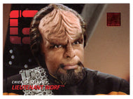 Personnel - Lieutenant Worf (Trading Card) - 30 Years of Star Trek - Phase Two - 1996 Skybox # 161 - Mint