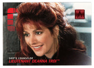 Personnel - Lieutenant Deanna Troi (Trading Card) - 30 Years of Star Trek - Phase Two - 1996 Skybox # 162 - Mint