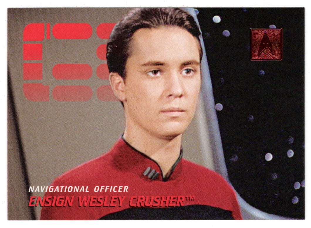 Personnel - Ensign Wesley Crusher (Trading Card) - 30 Years of Star Trek - Phase Two - 1996 Skybox # 167 - Mint