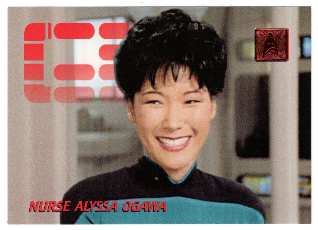 Personnel - Nurse Alyssa Ogawa (Trading Card) - 30 Years of Star Trek - Phase Two - 1996 Skybox # 168 - Mint