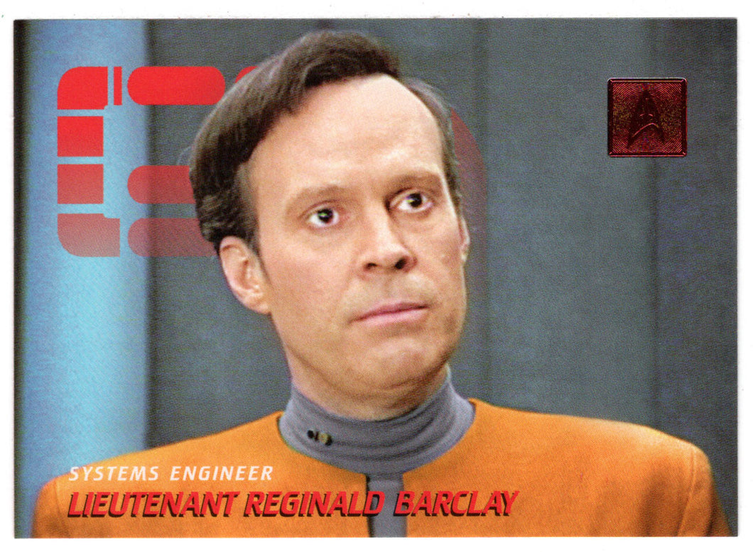 Personnel - Lt. Reginald Barclay (Trading Card) - 30 Years of Star Trek - Phase Two - 1996 Skybox # 169 - Mint