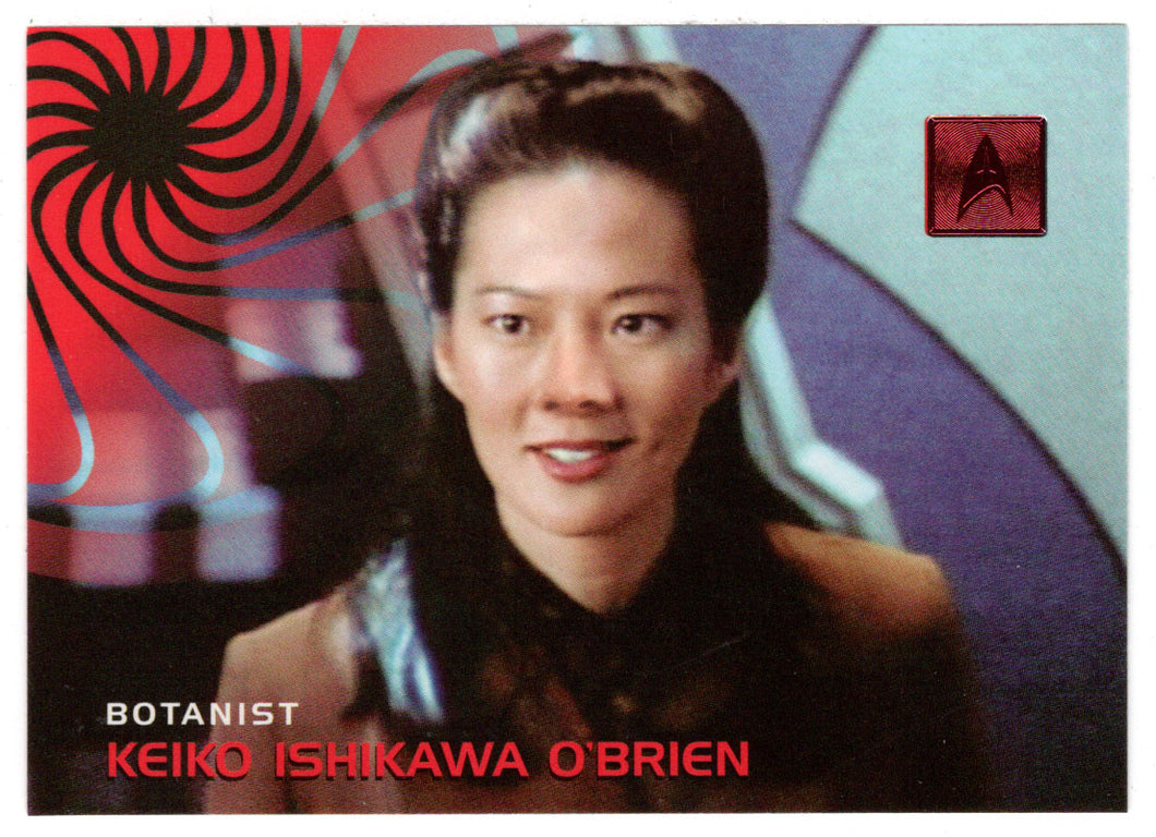 Personnel - Keiko Ishikawa O'Brien (Trading Card) - 30 Years of Star Trek - Phase Two - 1996 Skybox # 181 - Mint