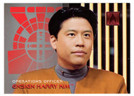 Personnel - Ensign Harry Kim (Trading Card) - 30 Years of Star Trek - Phase Two - 1996 Skybox # 188 - Mint