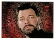 Riker in Second Chances - Dopplegangers (Trading Card) - 30 Years of Star Trek - Phase Two - 1996 Skybox # F5 - Mint