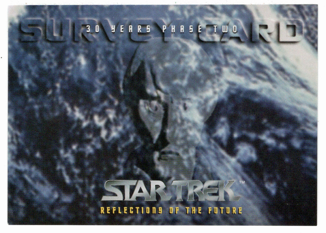 Survey Card (Trading Card) - 30 Years of Star Trek - Phase Two - 1996 Skybox # NNO - Mint
