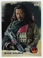 Baze Malbus (Trading Card) - Star Wars - A Star Wars Story Series 1 : Rogue One - 2016 Topps # 3 - Mint