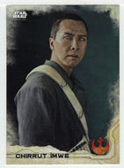 Chirrut Imwe (Trading Card) - Star Wars - A Star Wars Story Series 1 : Rogue One - 2016 Topps # 5 - Mint