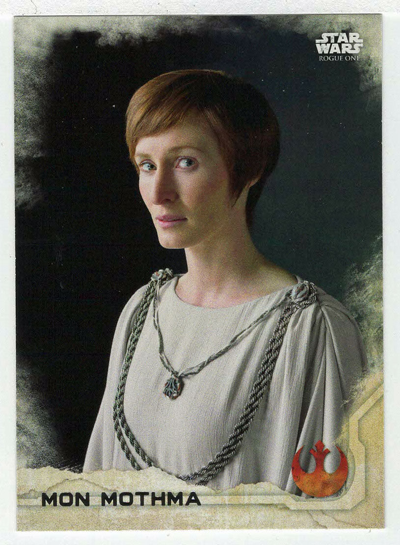 Mon Mothma (Trading Card) - Star Wars - A Star Wars Story Series 1 : Rogue One - 2016 Topps # 8 - Mint