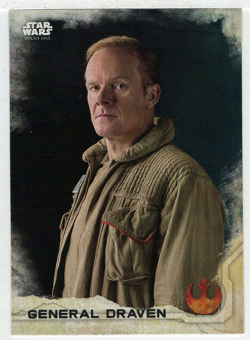 General Draven (Trading Card) - Star Wars - A Star Wars Story Series 1 : Rogue One - 2016 Topps # 10 - Mint