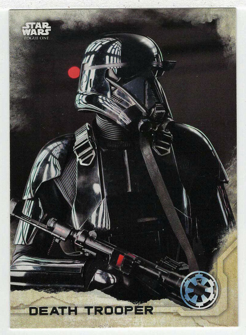 Death Trooper (Trading Card) - Star Wars - A Star Wars Story Series 1 : Rogue One - 2016 Topps # 12 - Mint