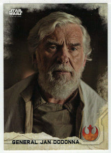 General Jan Dodonna (Trading Card) - Star Wars - A Star Wars Story Series 1 : Rogue One - 2016 Topps # 17 - Mint