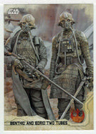 Benthic and Edrio Two Tubes (Trading Card) - Star Wars - A Star Wars Story Series 1 : Rogue One - 2016 Topps # 18 - Mint