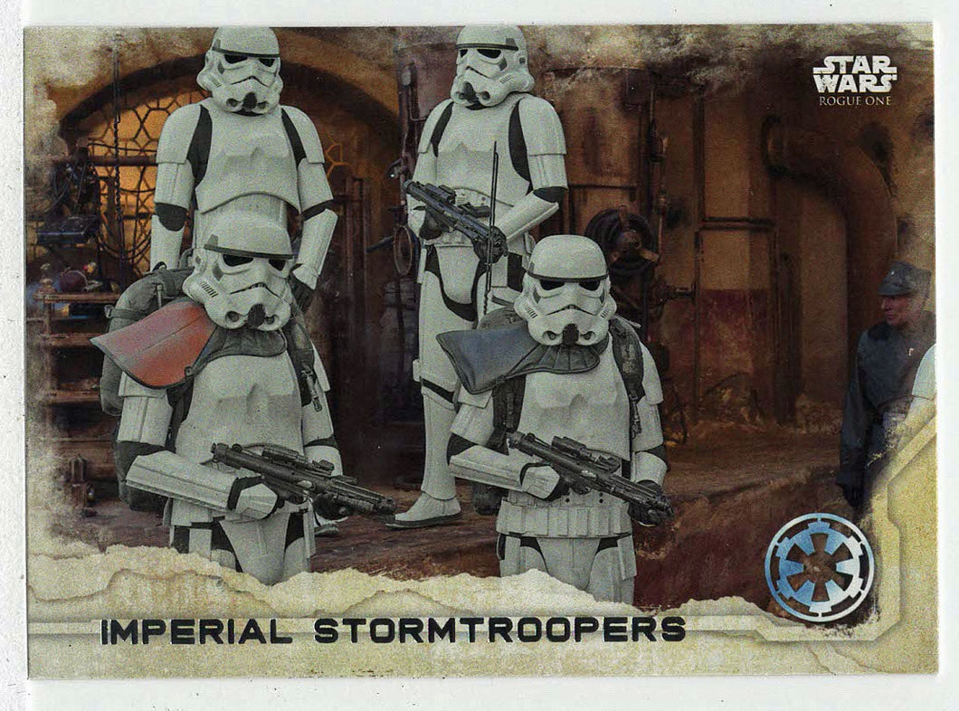 Imperial Stormtroopers (Trading Card) - Star Wars - A Star Wars Story Series 1 : Rogue One - 2016 Topps # 20 - Mint