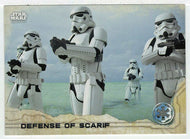 Defense of Scarif (Trading Card) - Star Wars - A Star Wars Story Series 1 : Rogue One - 2016 Topps # 26 - Mint