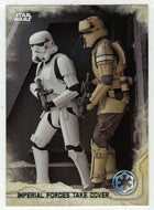 Imperial Forces Take Cover (Trading Card) - Star Wars - A Star Wars Story Series 1 : Rogue One - 2016 Topps # 27 - Mint