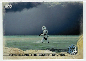 Patrolling The Scarif Shores (Trading Card) - Star Wars - A Star Wars Story Series 1 : Rogue One - 2016 Topps # 35 - Mint