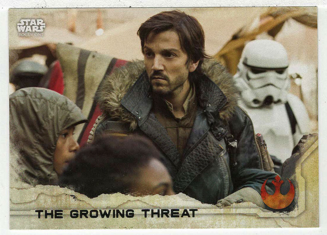 The Growing Threat (Trading Card) - Star Wars - A Star Wars Story Series 1 : Rogue One - 2016 Topps # 47 - Mint