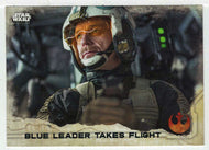 Blue Leader Takes Flight (Trading Card) - Star Wars - A Star Wars Story Series 1 : Rogue One - 2016 Topps # 49 - Mint