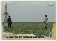 A Meeting of Krennic and Erso (Trading Card) - Star Wars - A Star Wars Story Series 1 : Rogue One - 2016 Topps # 66 - Mint