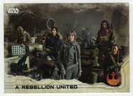 A Rebellion United (Trading Card) - Star Wars - A Star Wars Story Series 1 : Rogue One - 2016 Topps # 74 - Mint