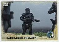 Harbingers in Black (Trading Card) - Star Wars - A Star Wars Story Series 1 : Rogue One - 2016 Topps # 78 - Mint