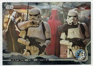 Patrol on Jedha (Trading Card) - Star Wars - A Star Wars Story Series 1 : Rogue One BLACK - 2016 Topps # 22 - Mint