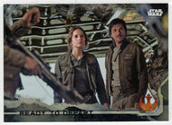 Ready to Depart (Trading Card) - Star Wars - A Star Wars Story Series 1 : Rogue One BLACK - 2016 Topps # 24 - Mint