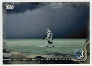 Patrolling The Scarif Shores (Trading Card) - Star Wars - A Star Wars Story Series 1 : Rogue One BLACK - 2016 Topps # 35 - Mint