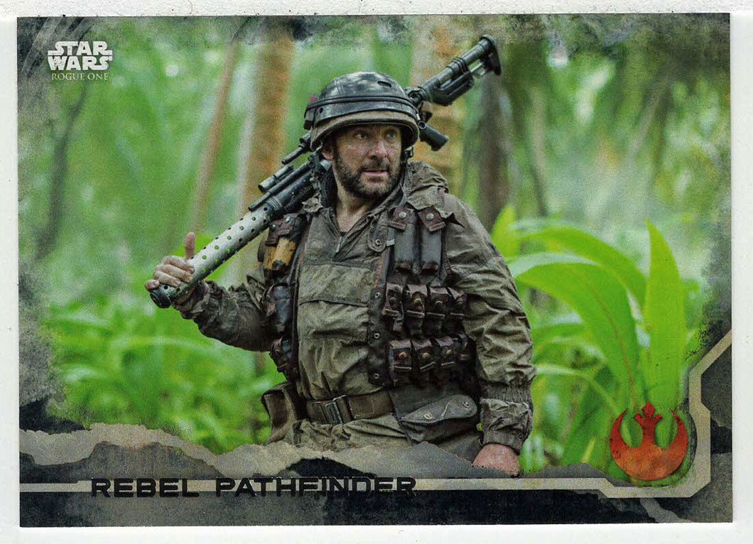 Rebel Pathfinder (Trading Card) - Star Wars - A Star Wars Story Series 1 : Rogue One BLACK - 2016 Topps # 57 - Mint