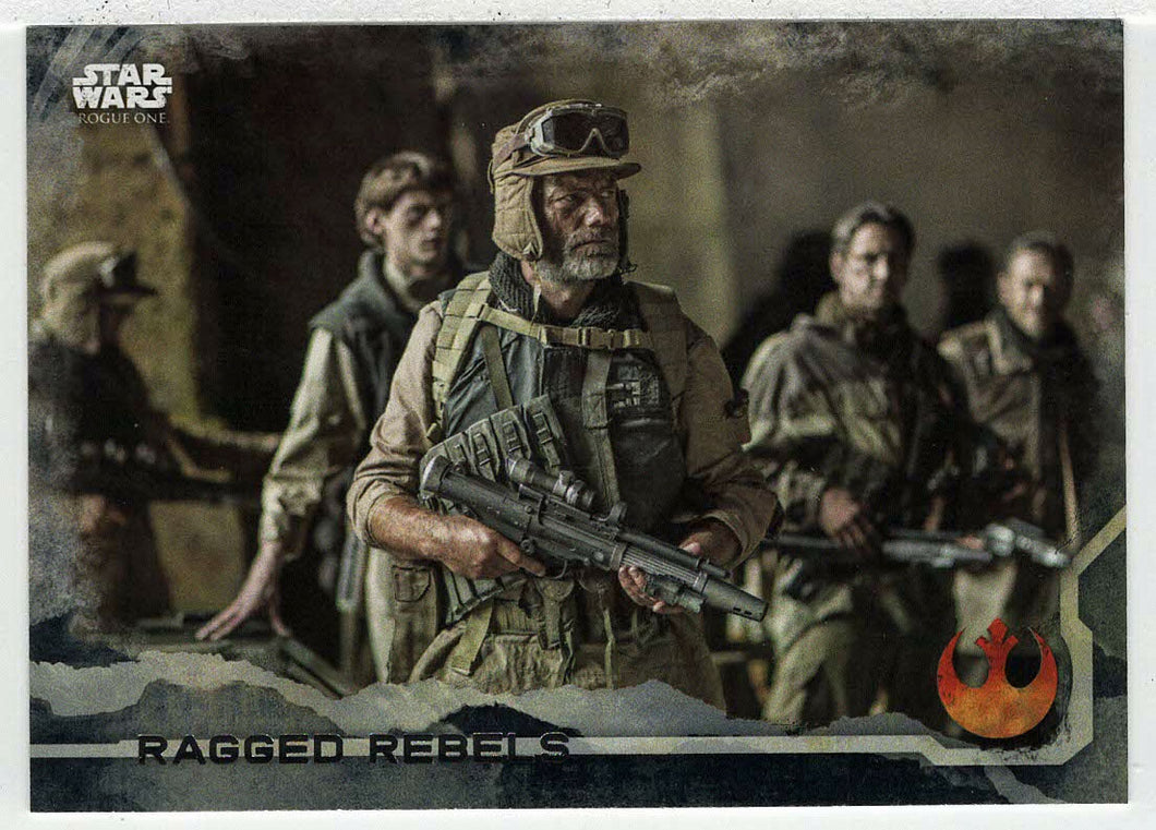 Ragged Rebels (Trading Card) - Star Wars - A Star Wars Story Series 1 : Rogue One BLACK - 2016 Topps # 63 - Mint