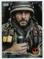 Rebellion Commando (Trading Card) - Star Wars - A Star Wars Story Series 1 : Rogue One BLACK - 2016 Topps # 75 - Mint