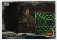 Cassian Listens In (Trading Card) - Star Wars - A Star Wars Story Series 1 : Rogue One BLACK - 2016 Topps # 77 - Mint