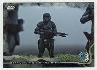 Harbingers in Black (Trading Card) - Star Wars - A Star Wars Story Series 1 : Rogue One BLACK - 2016 Topps # 78 - Mint