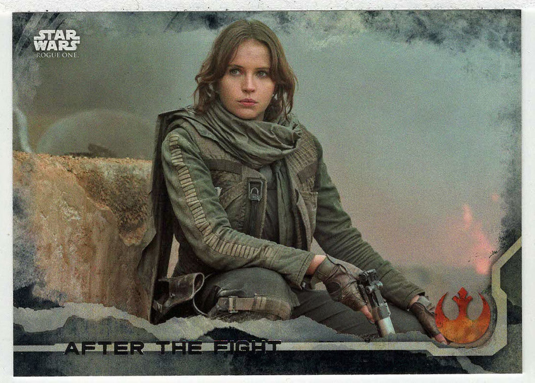 After The Fight (Trading Card) - Star Wars - A Star Wars Story Series 1 : Rogue One BLACK - 2016 Topps # 79 - Mint
