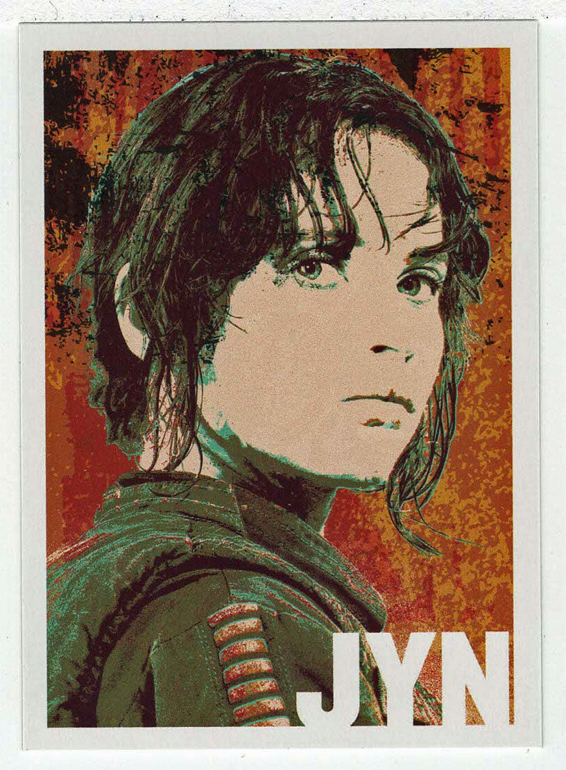 Jyn Erso - Character Icons (Trading Card) - Star Wars - A Star Wars Story Series 1 : Rogue One - 2016 Topps # CI-6 - Mint